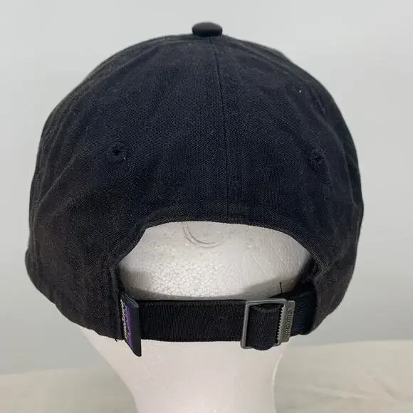 Patagonia Unisex Black Logo Patch Baseball Hat with Adjustable Fit - Picture 5 of 6